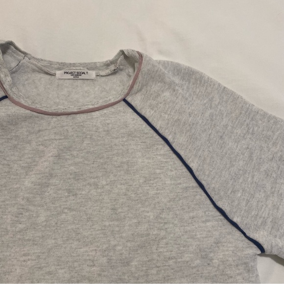 Project Social T Lightweight Gray Sweatshirt - Picture 3 of 3